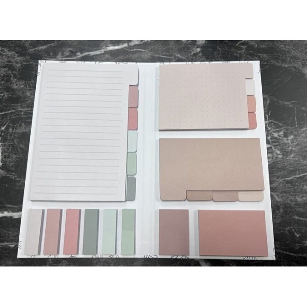 New Aesthetic Pastel Sticky Notes Set of 528 with Tabs For Bible Study